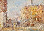 Frederick Mccubbin Collins Street china oil painting artist